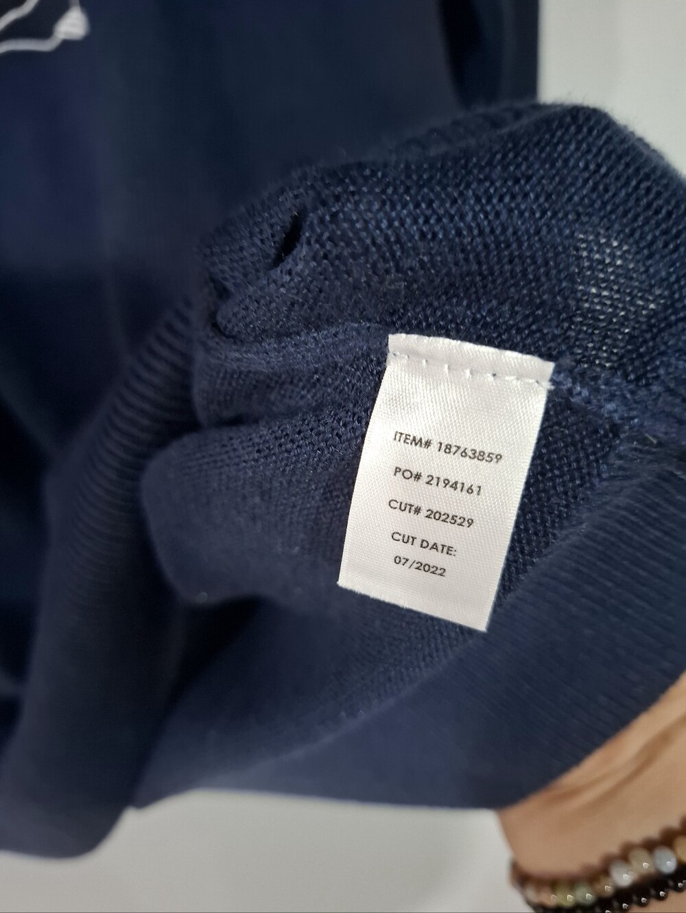 Her Universe My Neirghbor Totoro Navy Crewneck Sweater Peter Pan Collar Sz 1X - Picture 8 of 16